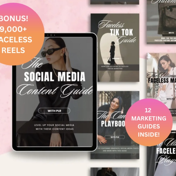 Ultimate Faceless Marketing Bundle