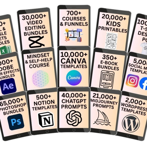 The Ultimate Digital Product Library. 1 Million+ PLR Templates, Courses & Tools