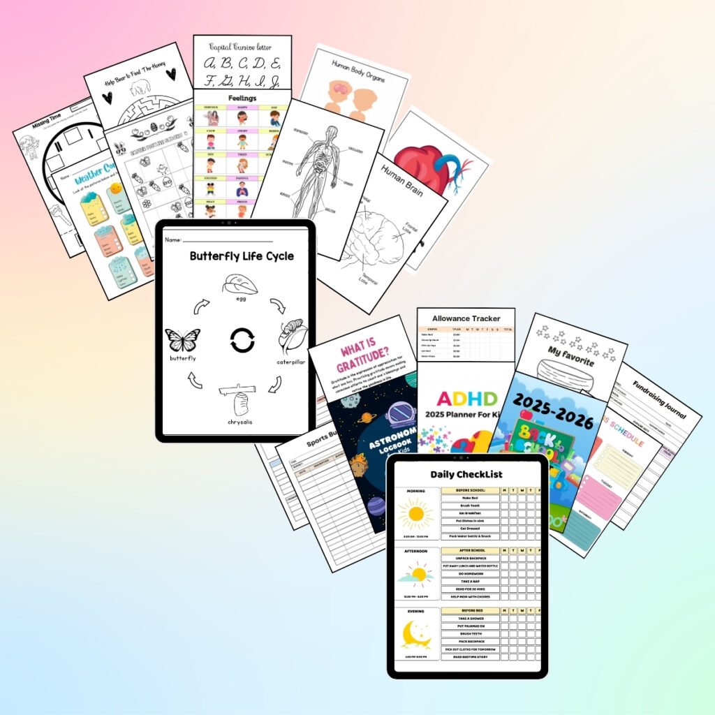 Kids printables