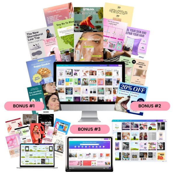 1,500+ High Converting Meta Ad Templates + Bonuses for PLR