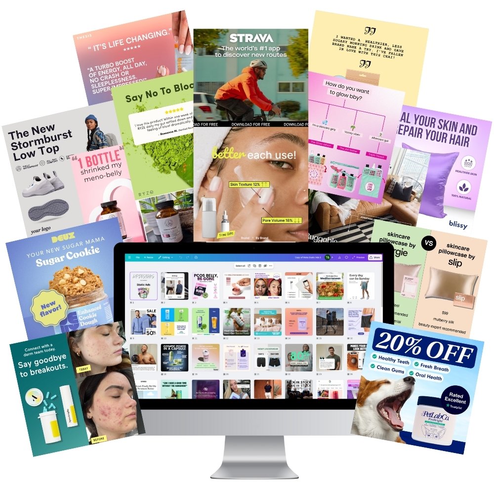 1,500+ High Converting Meta Ad Templates
