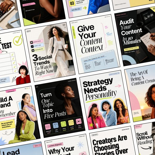 25 Editorial Creator Instagram Templates