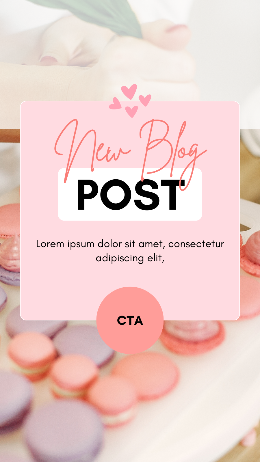Bakery Instagram Canva Story Template