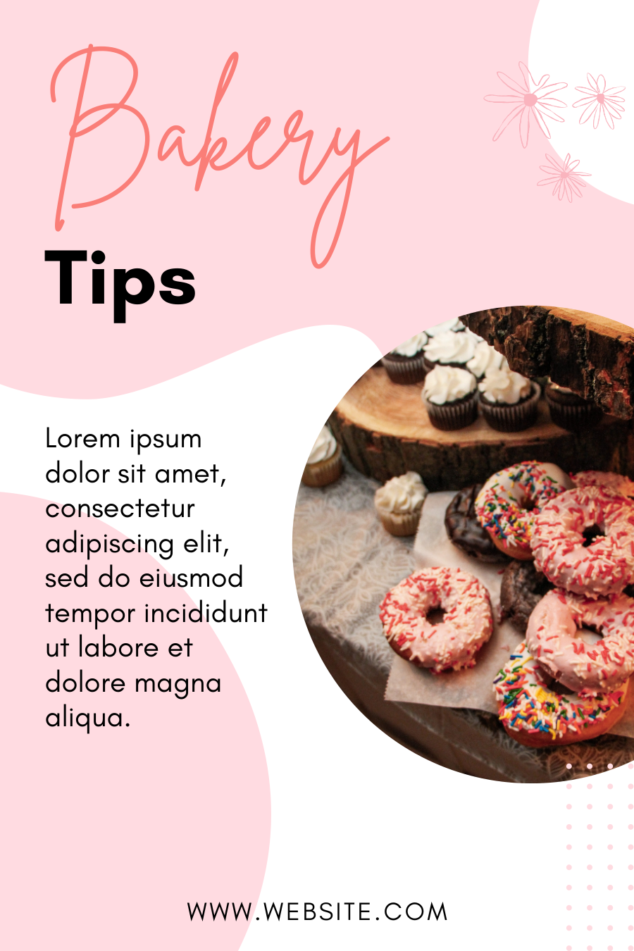 Bakery Pinterest Canva Posts Template - Image 3