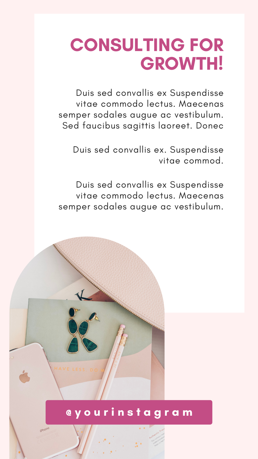 Business Consulting Instagram Story Template