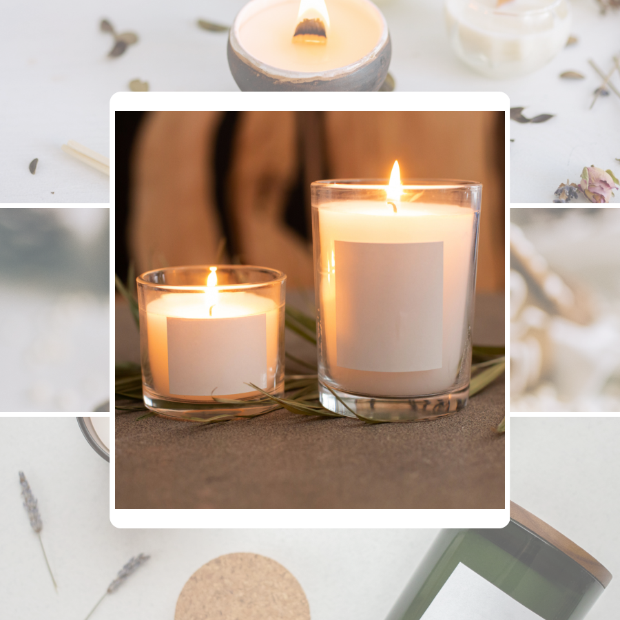 Candle Instagram Post Template