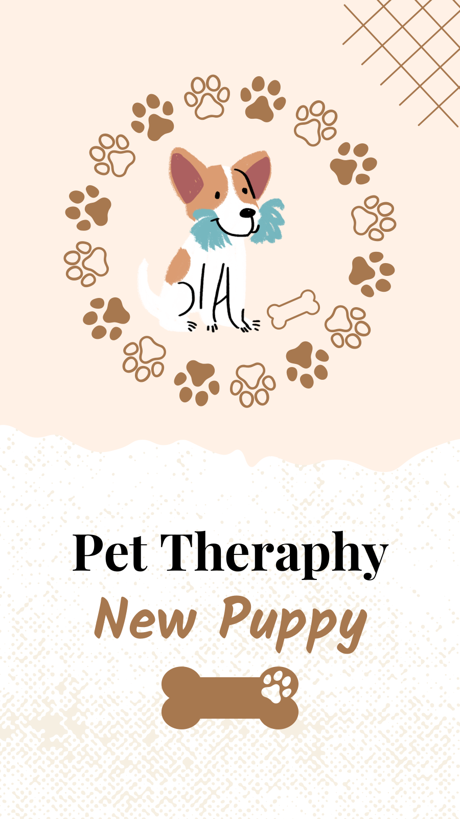 Dog Instagram Story Editable Template