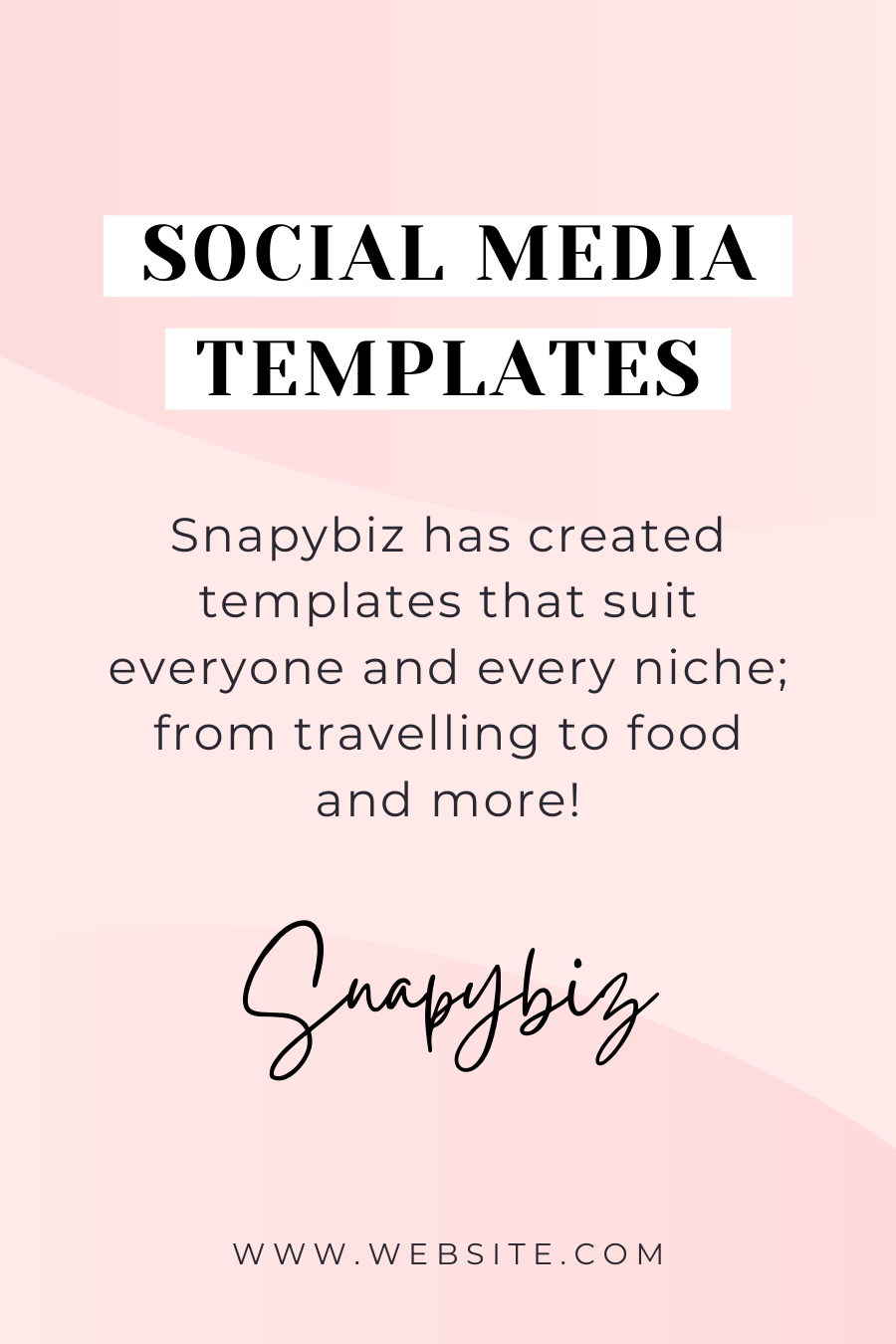 Editable Pink Pinterest Canva Pin Template - Image 3