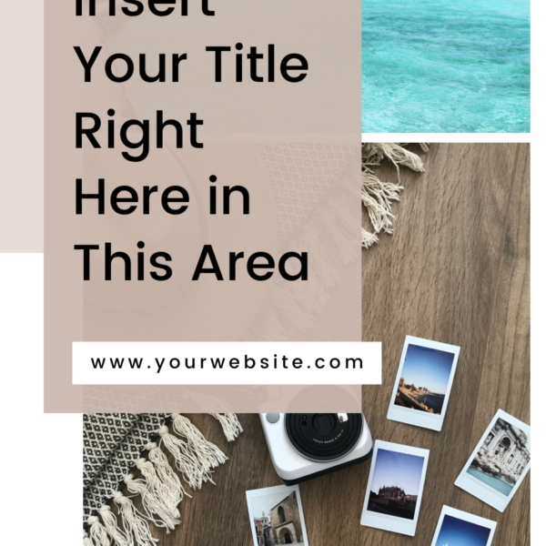 Familiar Travel Blogger Pinterest Template