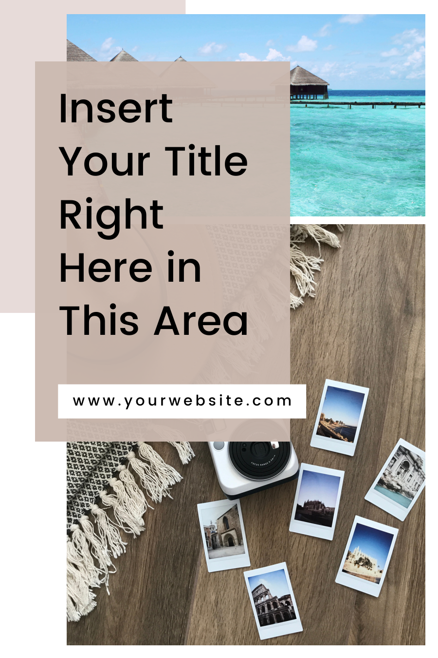 Familiar Travel Blogger Pinterest Template