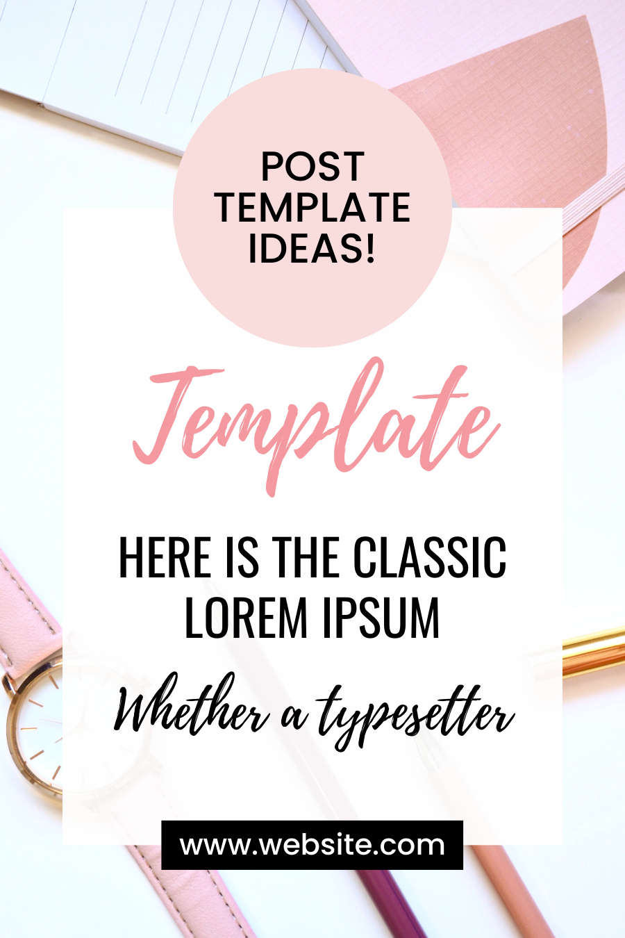 Feminine Canva Pinterest Template - Image 3