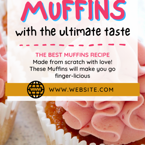 Food Blogger Pinterest Pin Templates