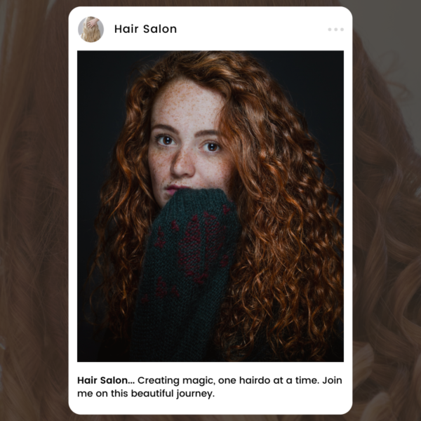 Hair Stylist Pinterest Template