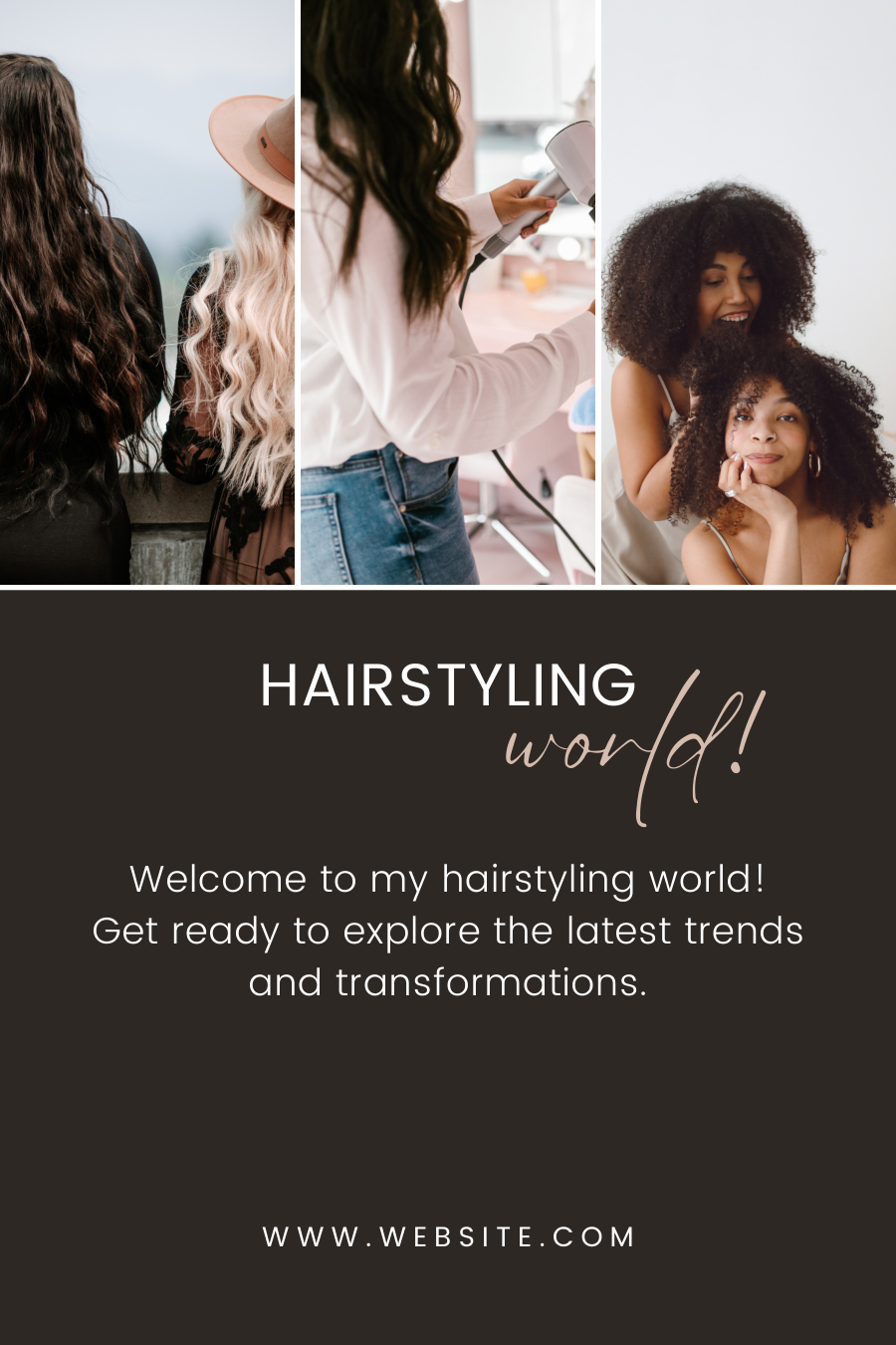 Hair Stylist Pinterest Template - Image 2