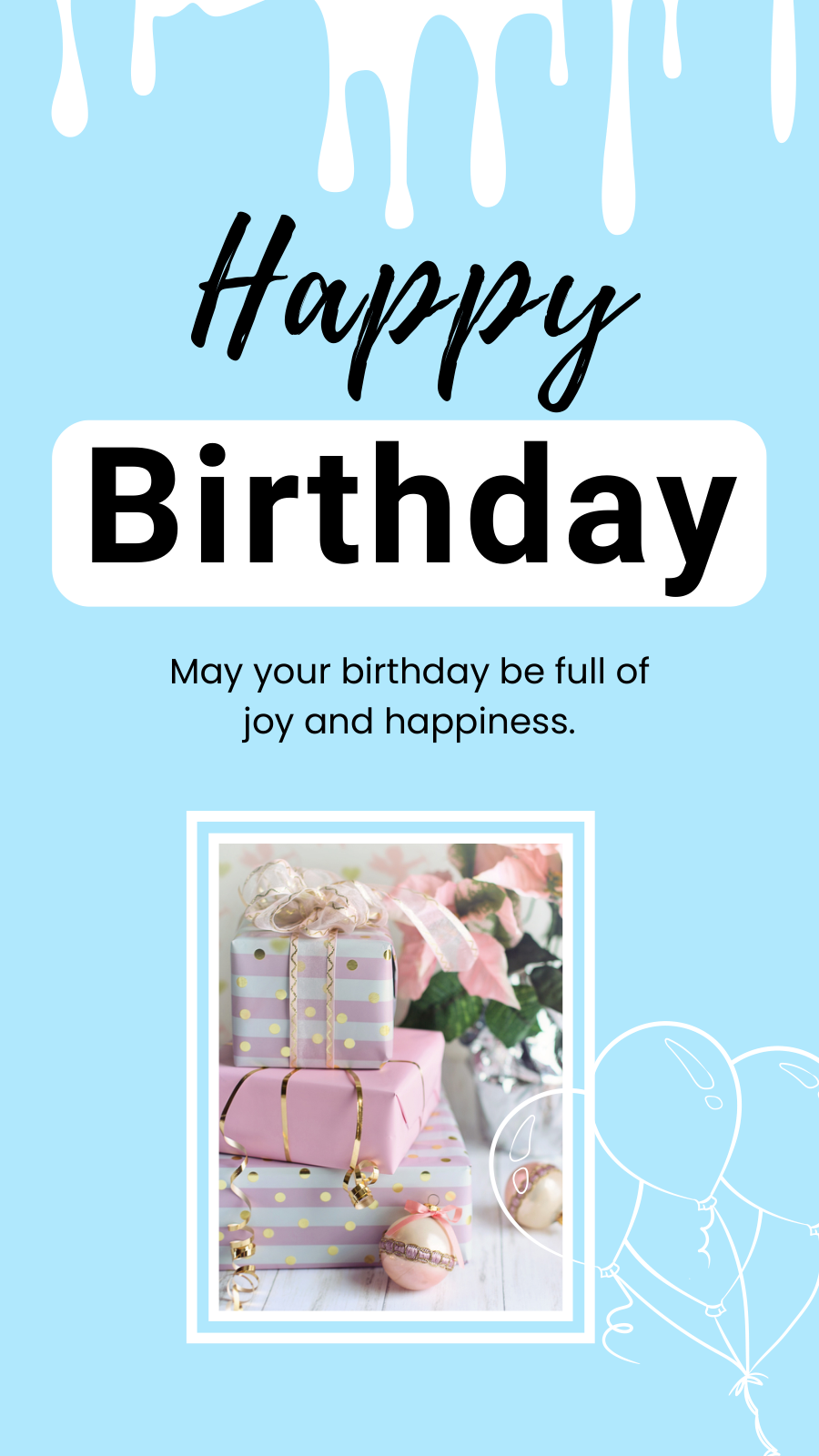 Happy Birthday Instagram Story Template - Image 3