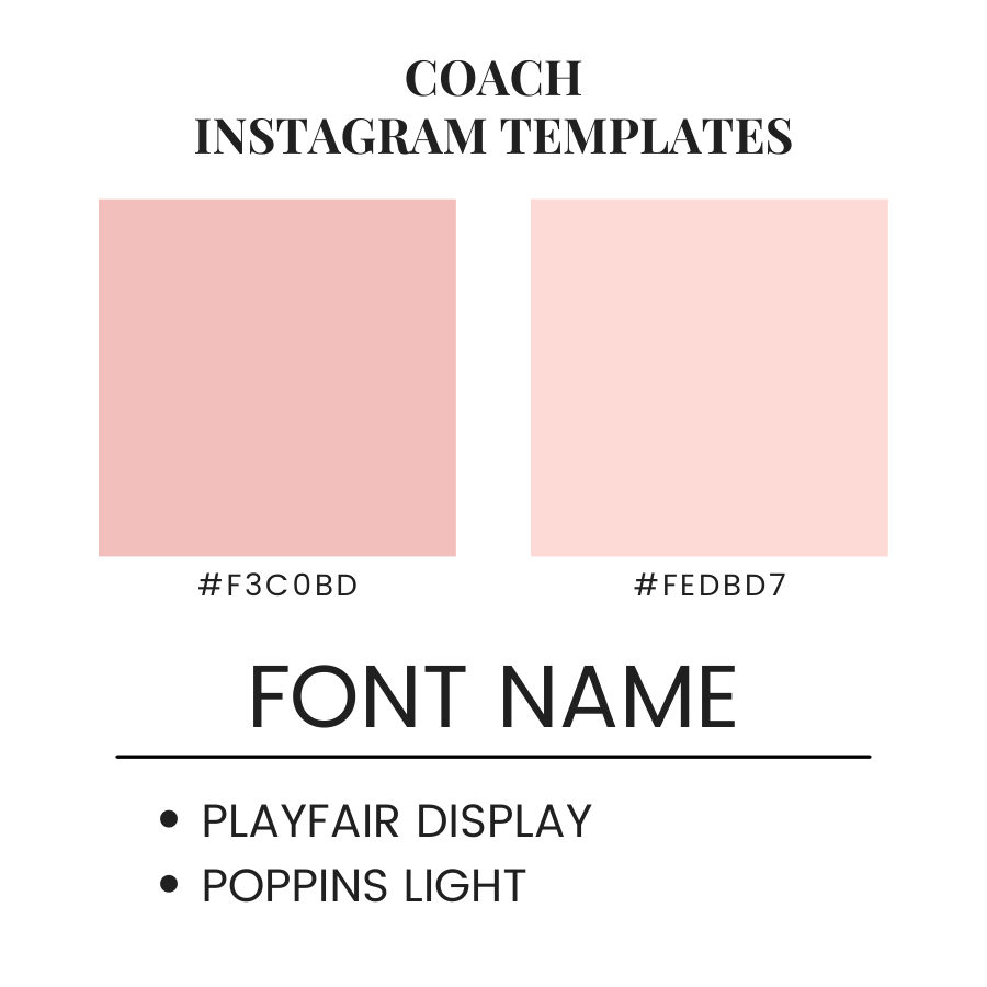 Health Coach Instagram Template