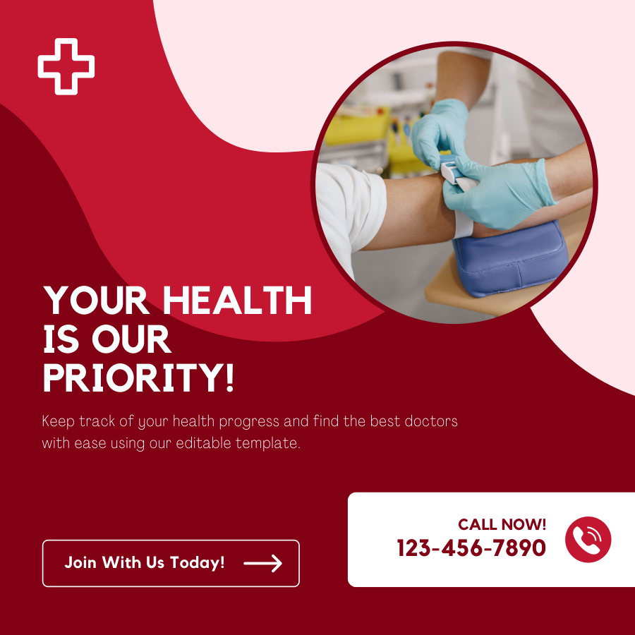 Healthcare Instagram Canva Post Templates