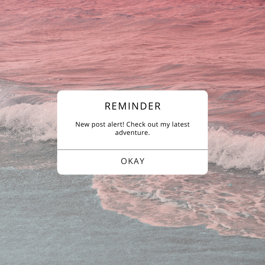 Instagram Notification Post Template Editable