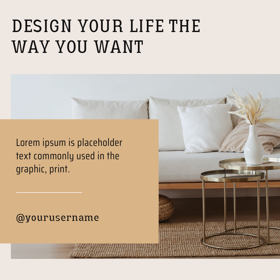 Interior Design Instagram Post Template - Image 2