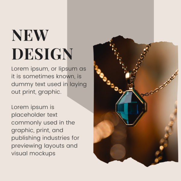 Jewelry Instagram Posts Business Templates