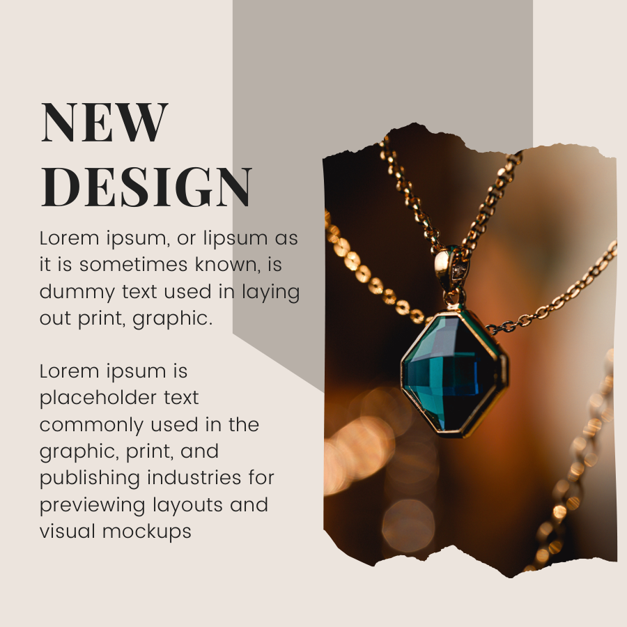 Jewelry Instagram Posts Business Templates