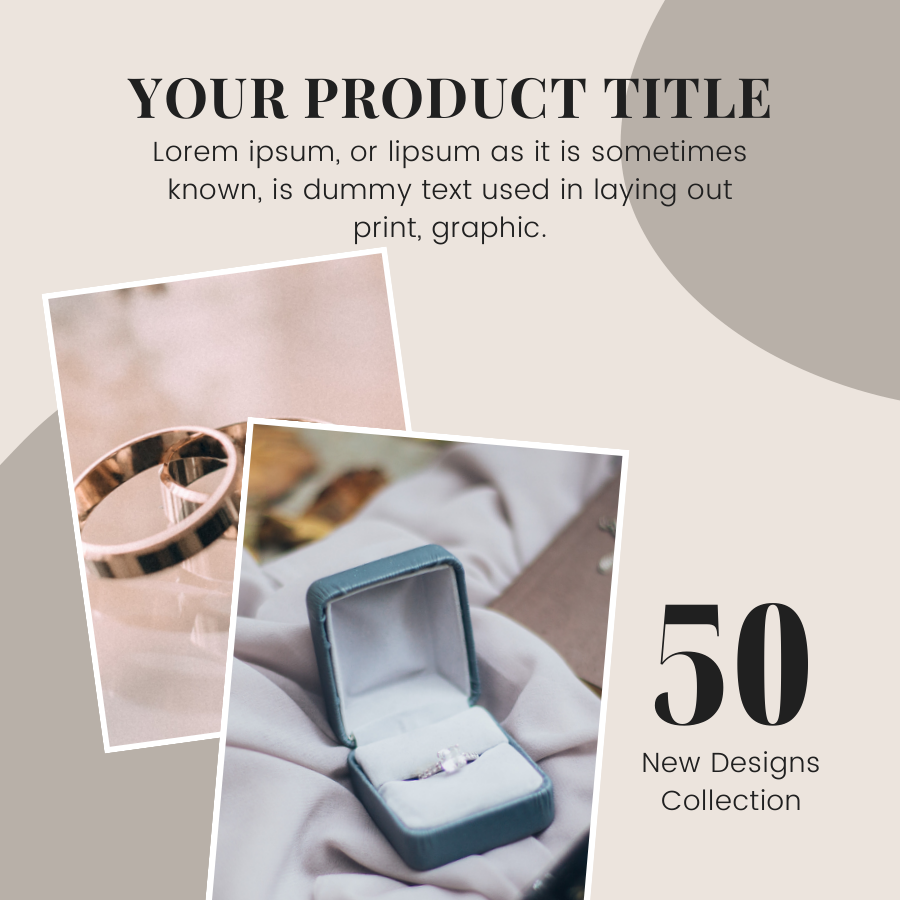 Jewelry Instagram Posts Business Templates - Image 2