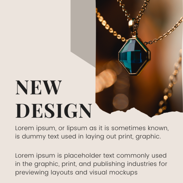 Jewelry Pinterest Template