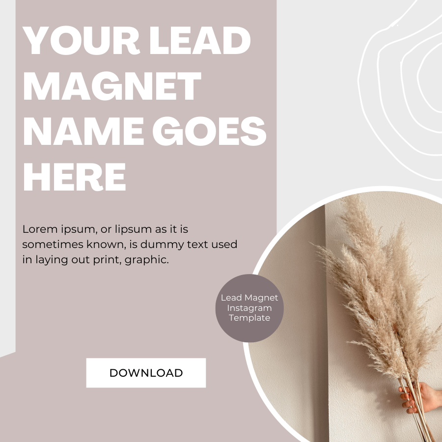 Lead Magnet Canva Instagram Editable Template - Image 2