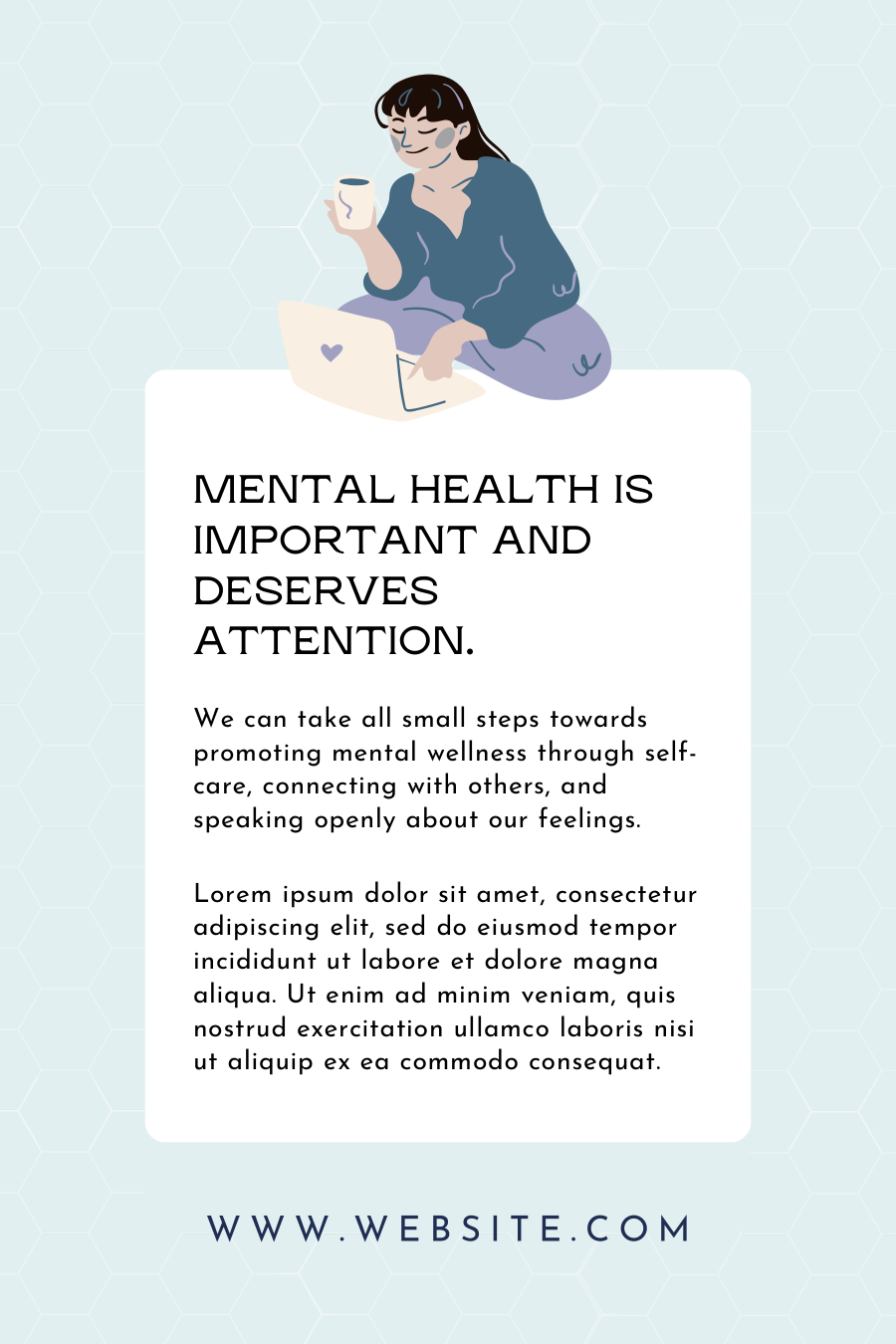 Mental Health Pinterest Templates