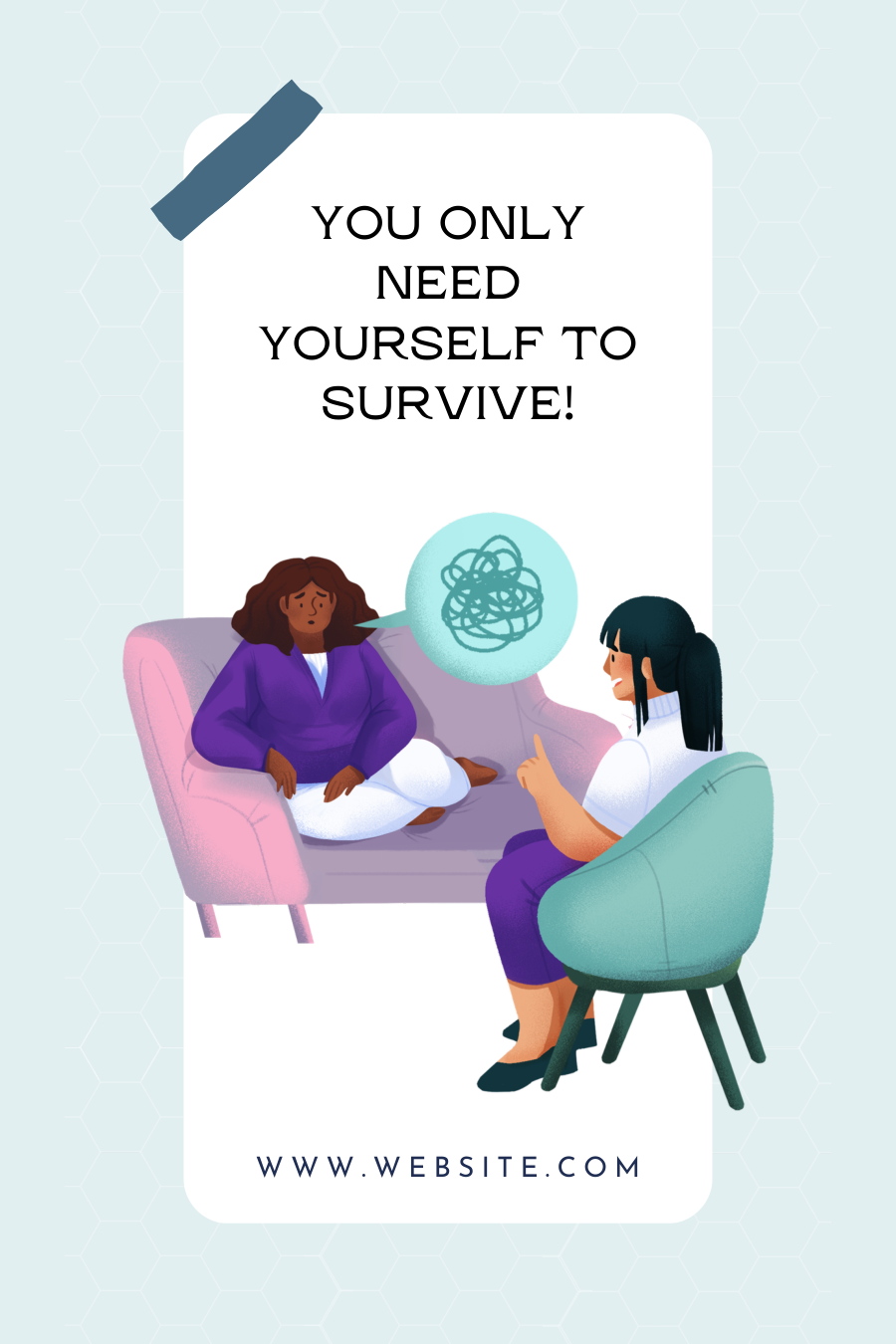 Mental Health Pinterest Templates - Image 2