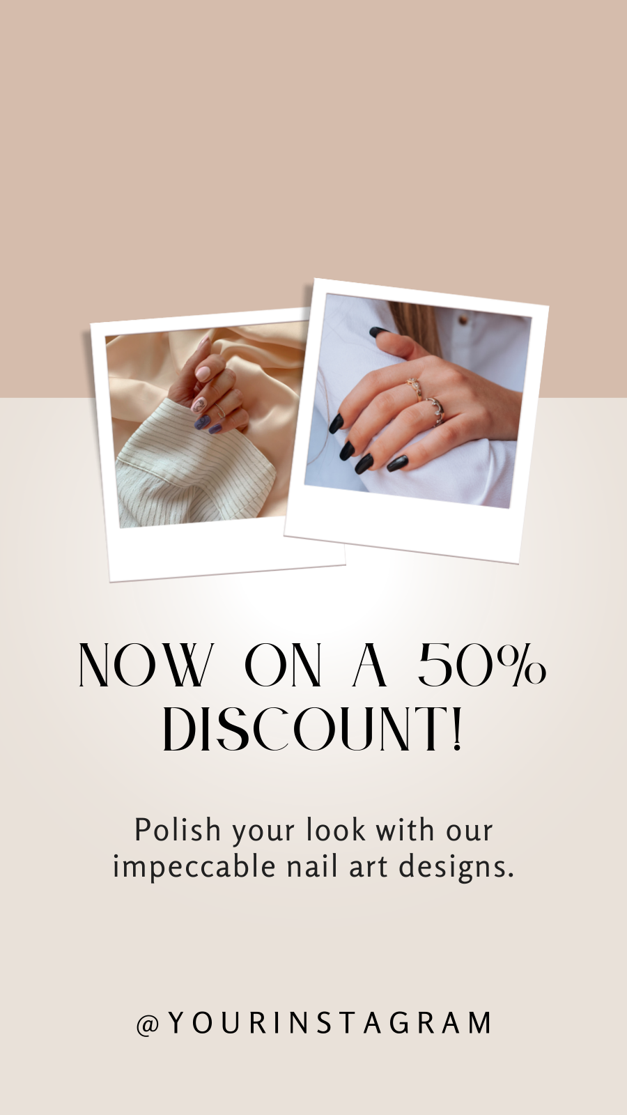 Nail Instagram Story Template