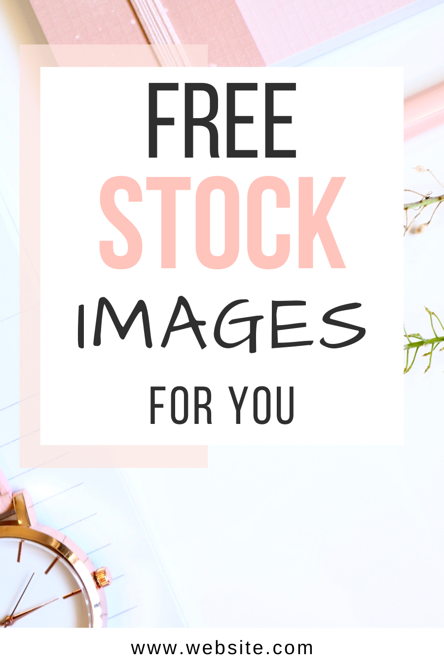 Peach Ombre Canva Pinterest Template - Image 3