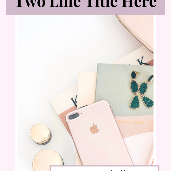 Pinterest Template Canva Editable Template