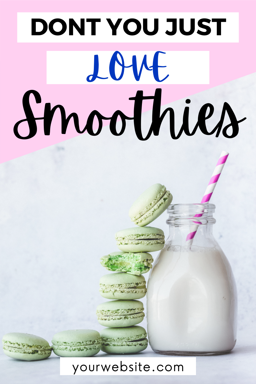 Pretty And Vibrant Pinterest Template
