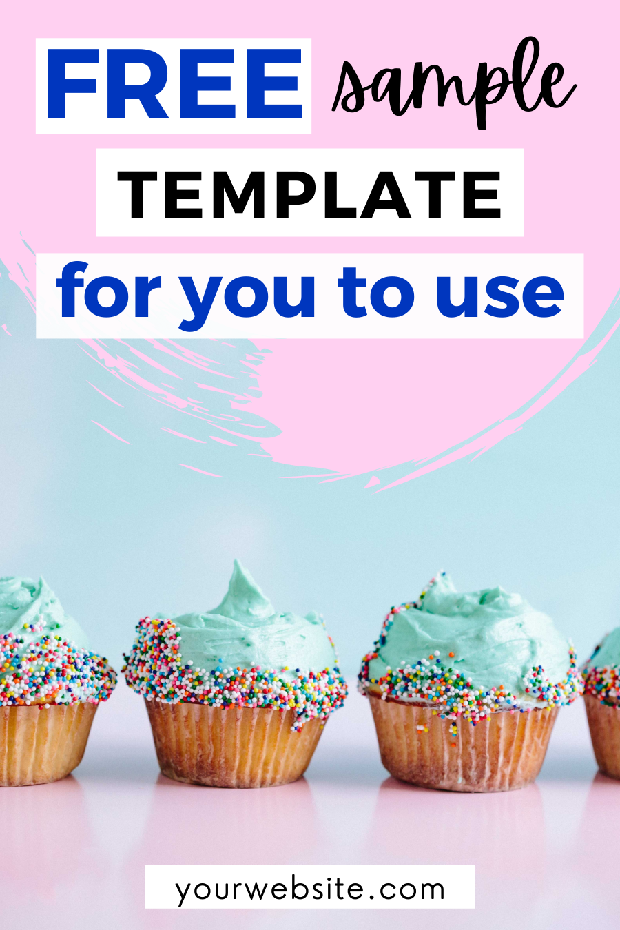 Pretty And Vibrant Pinterest Template - Image 2
