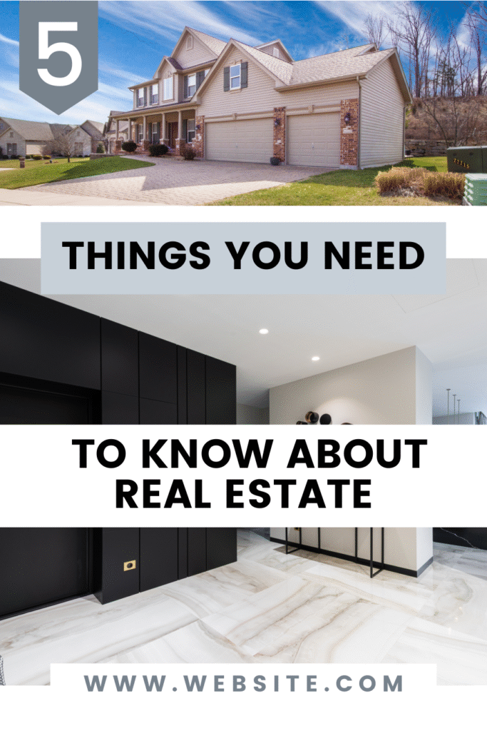 Real Estate Pinterest Canva Pin Template - Template Pop Studio