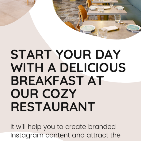Restaurant Instagram Story Template
