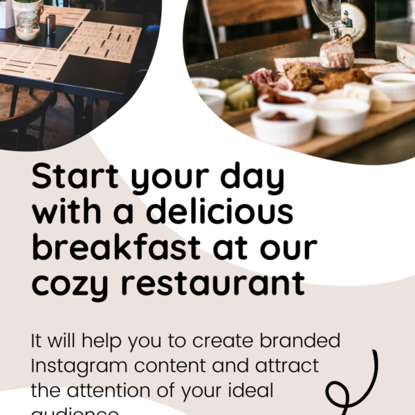 Restaurant Pinterest Canva Pins Templates