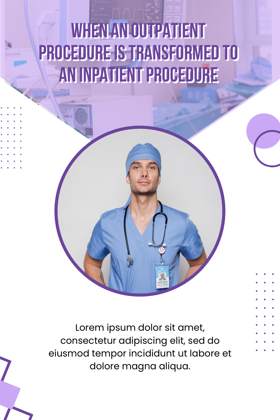 Surgeon Pinterest Canva Pin Template - Image 2