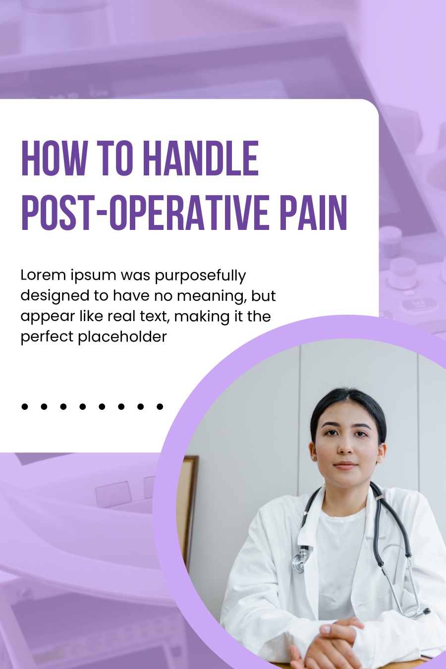Surgeon Pinterest Canva Pin Template - Image 3