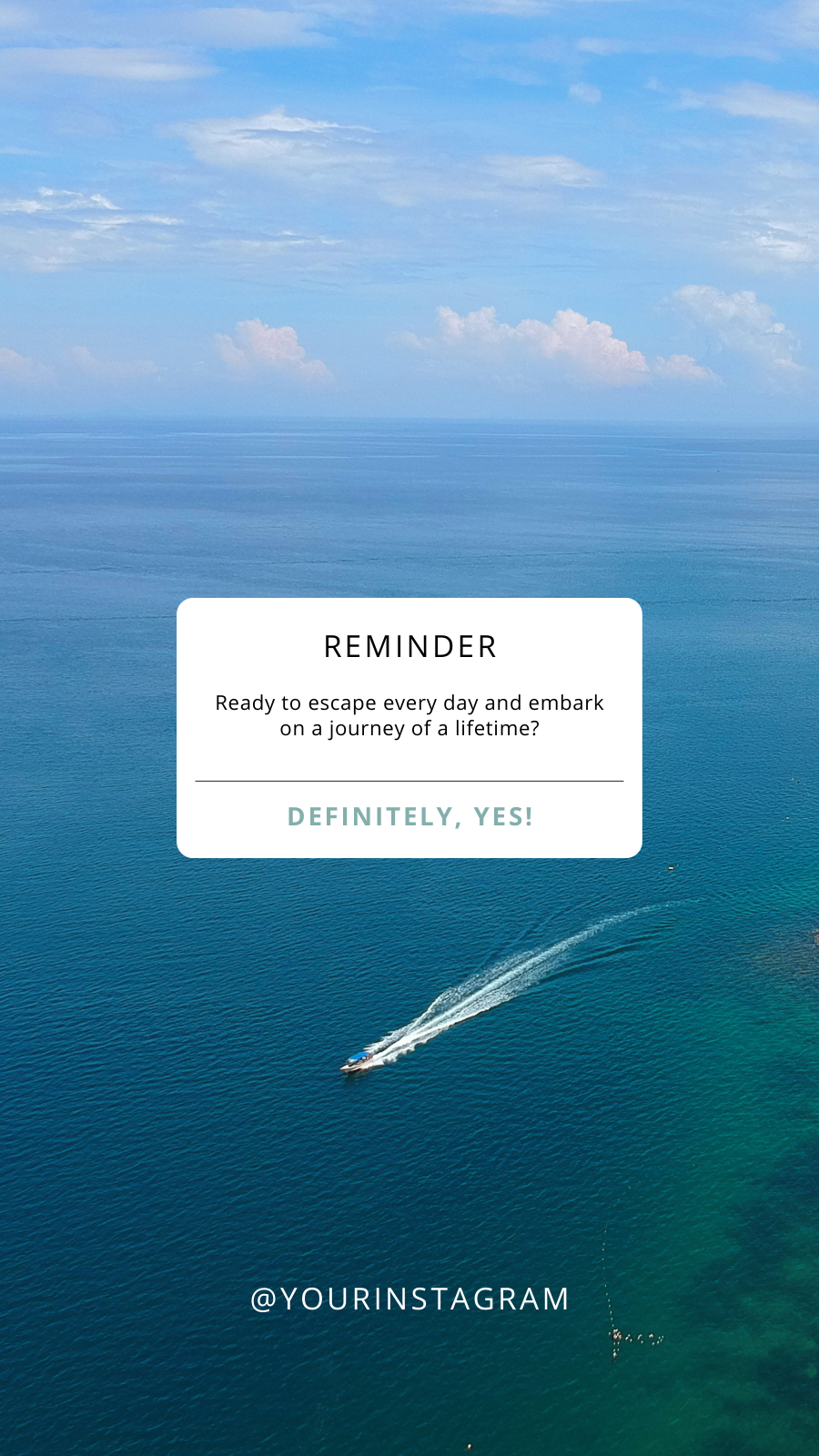 Travel Agent Instagram Story Template