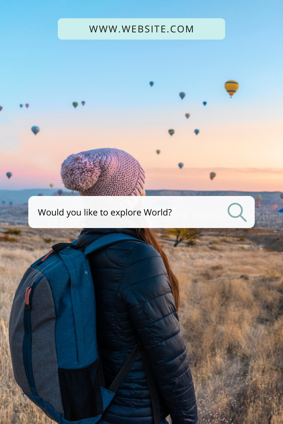Travel Agent Pinterest Template - Image 2