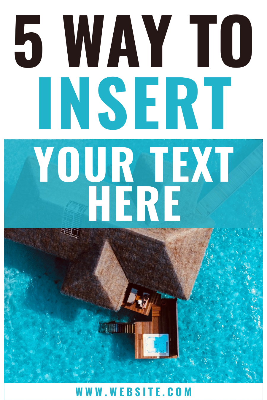 Travel Blogger Pinterest Template