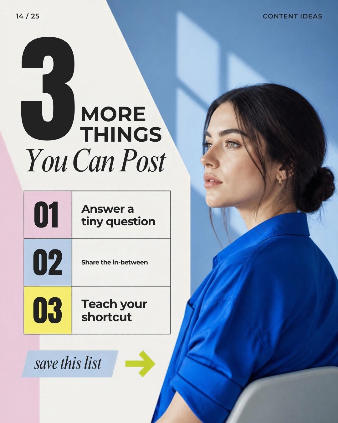 Editorial Creator Instagram template preview